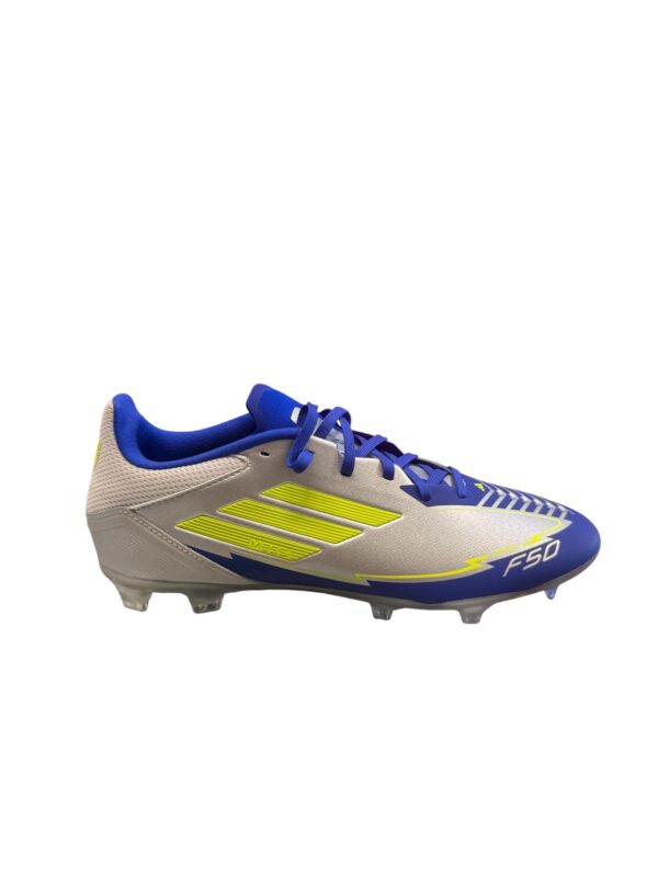 F50 League Messi Turf “Grey_Yellow”Soccer Synthetic Cleats