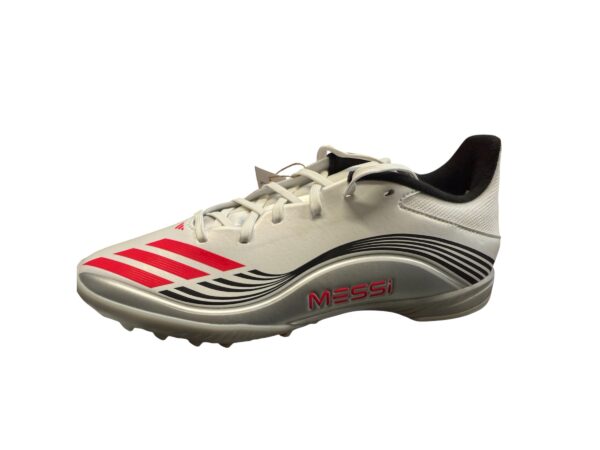 f50_messi_league_turf_white_lucid_red_silver_metallicsoccer_synthetic_cleats-99.99-1 F50 Messi League Turf “White_Lucid Red_Silver Metallic”Soccer Synthetic Cleats