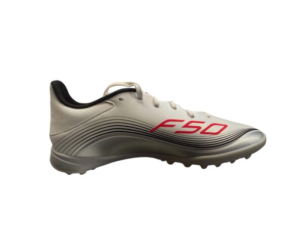 f50_messi_league_turf_white_lucid_red_silver_metallicsoccer_synthetic_cleats-99.99-2 F50 Messi League Turf “White_Lucid Red_Silver Metallic”Soccer Synthetic Cleats
