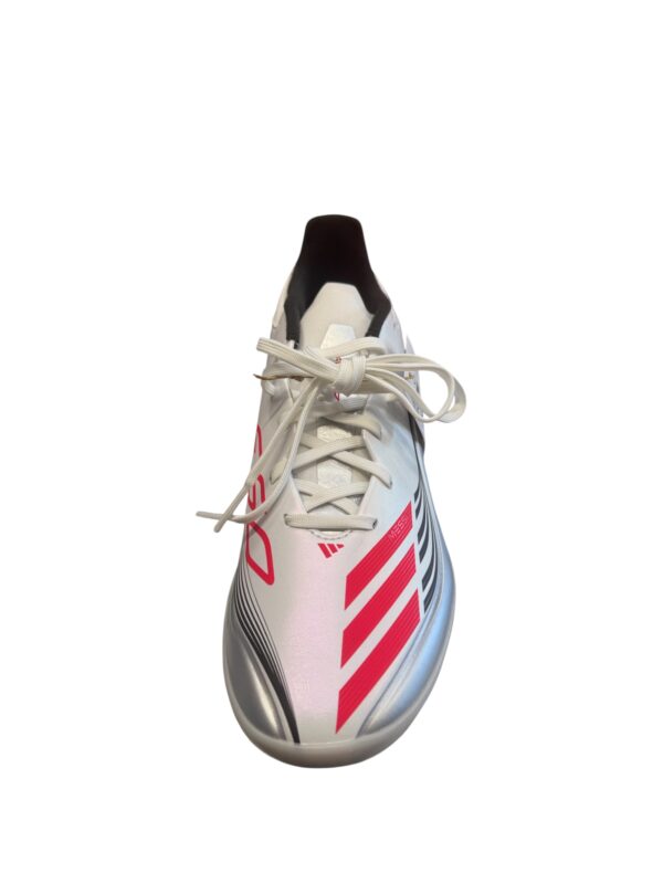 f50_messi_league_turf_white_lucid_red_silver_metallicsoccer_synthetic_cleats-99.99-3 F50 Messi League Turf “White_Lucid Red_Silver Metallic”Soccer Synthetic Cleats