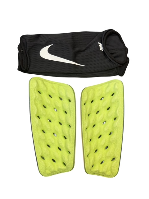 Mercurial Lite shineguards in lime green