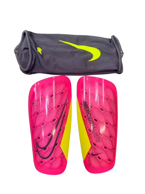Mercurial Lite shineguards in pink
