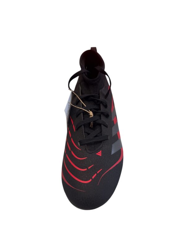 Predator Club Kids' FG_MG “Black_Grey”Soccer Cleats