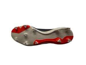 Predator League Firm Ground “Core Black_Solar Red” Soccer Cleats
