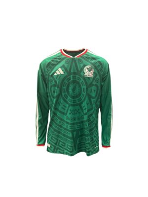 Mexico_26_Home_Authentic_Long-Sleeve_Jersey-160-front Mexico 26’ Home Authentic Long