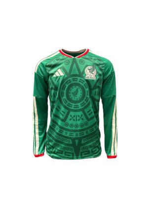 Mexico_26_Home_Long-Sleeve_Jersey-110-front Mexico 26’ Home Long Sleeve Jersey